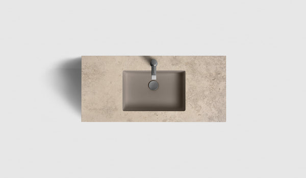 Kommod Haven H2 100 - Dark Wood  - Bänkskiva