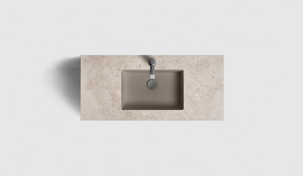 Kommod Haven H2 100 - Dark Wood  - Bänkskiva