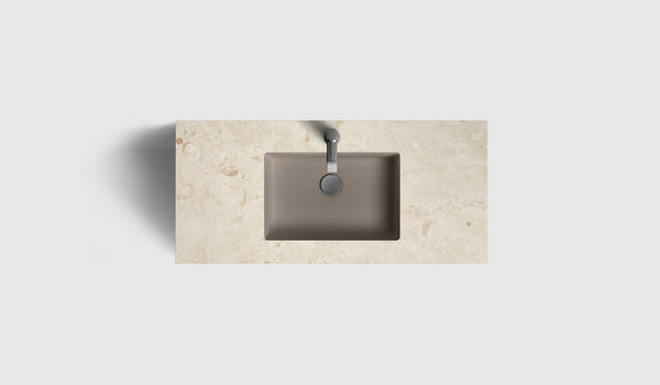 Kommod Haven H2 100 - Dark Wood  - Bänkskiva