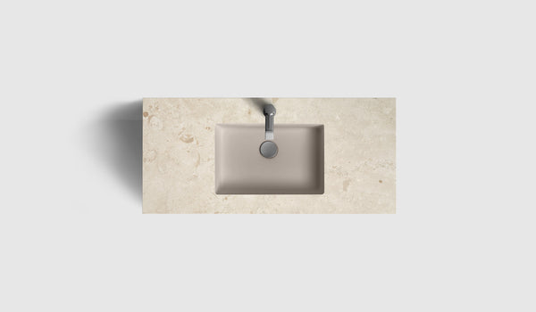 Kommod Haven H2 100 - Dark Wood  - Bänkskiva