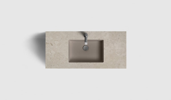 Kommod Haven H2 100 - Dark Wood  - Bänkskiva