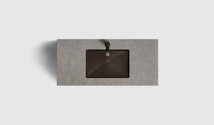 Kommod Haven H2 100 - Dark Wood  - Bänkskiva