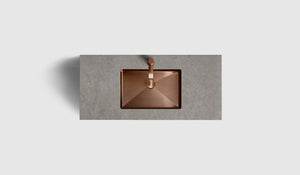 Kommod Haven H2 100 - Dark Wood  - Bänkskiva