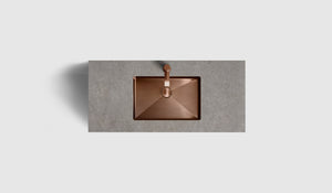 Kommod Haven H2 100 - Dark Wood  - Bänkskiva