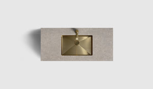 Kommod Haven H2 100 - Dark Wood  - Bänkskiva