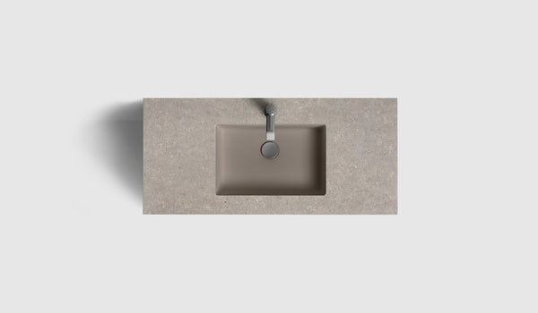 Kommod Haven H2 100 - Dark Wood  - Bänkskiva