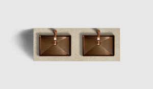 Kommod Haven H2 120 -  Smoked Oak Wood - Bänkskiva