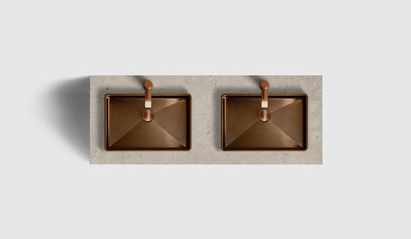 Kommod Haven H2 120 -  Smoked Oak Wood - Bänkskiva