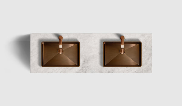 Kommod Haven H2 140 - Walnut Wood  - Bänkskiva