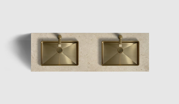 Kommod Haven H2 140 - Walnut Wood  - Bänkskiva