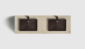 Kommod Haven H2 140 - Walnut Wood  - Bänkskiva