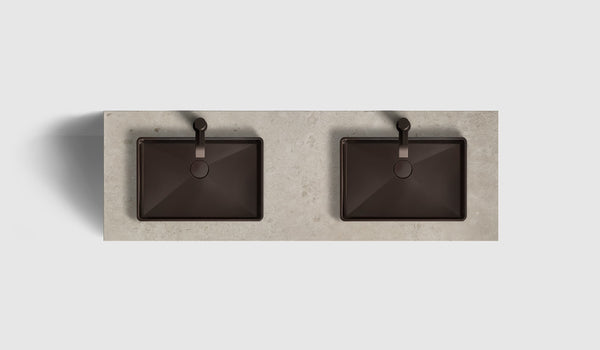 Kommod Haven H2 140 - Walnut Wood  - Bänkskiva