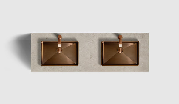 Kommod Haven H2 140 - Walnut Wood  - Bänkskiva