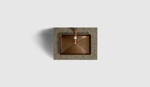 Kommod Haven H2 60 -  Smoked Oak Wood  - Bänkskiva