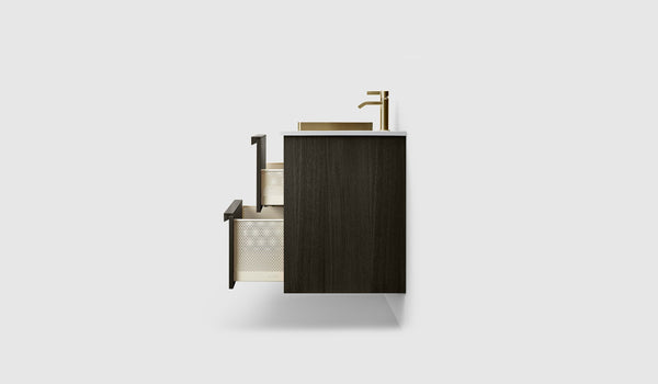 Kommod Haven H2 100 - Dark Wood  - Bänkskiva