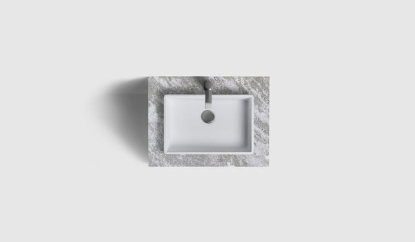 Kommod Haven H2 60 - White Wood  - Bänkskiva