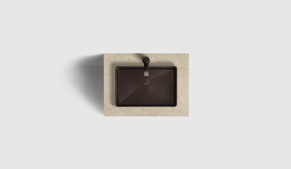 Kommod Haven H2 60 -  Smoked Oak Wood  - Bänkskiva