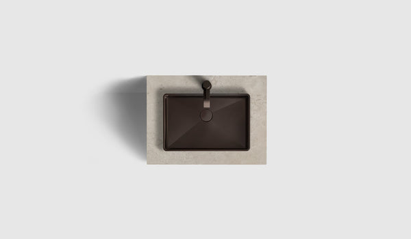 Kommod Haven H2 60 -  Smoked Oak Wood  - Bänkskiva