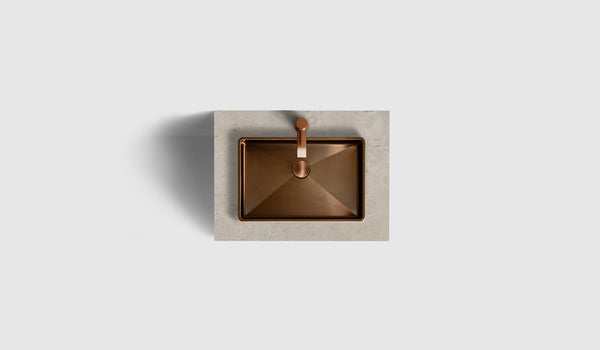 Kommod Haven H2 60 -  Smoked Oak Wood  - Bänkskiva