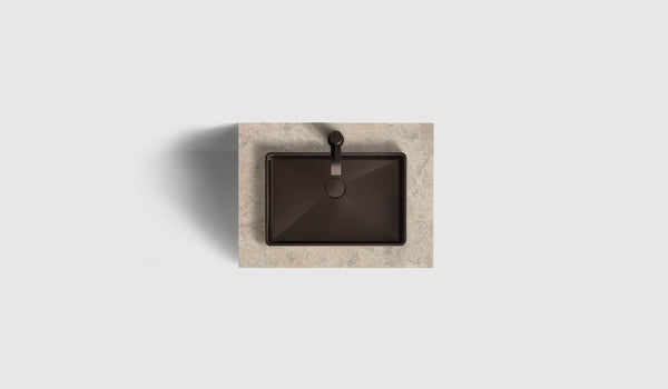 Kommod Haven H2 60 -  Smoked Oak Wood  - Bänkskiva