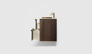 Kommod Haven H2 120 -  Smoked Oak Wood - Bänkskiva