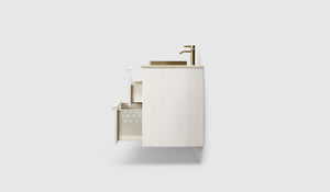 Kommod Haven H2 80 - White Wood  - Bänkskiva