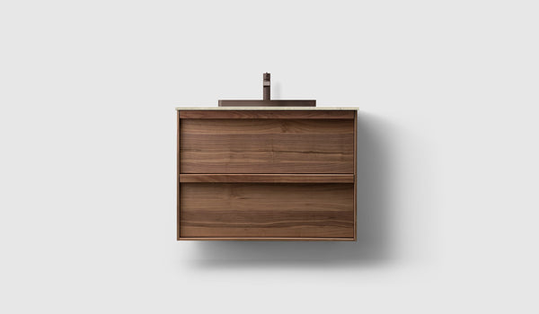 Kommod Haven H2 80 - Walnut Wood  - Bänkskiva