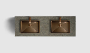 Kommod Haven H2 140 - Walnut Wood  - Bänkskiva
