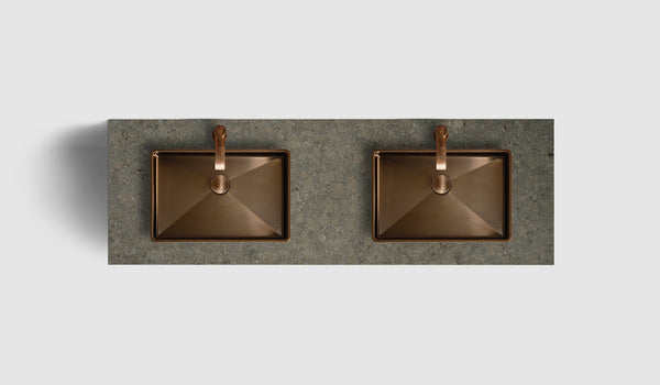 Kommod Haven H2 140 - Walnut Wood  - Bänkskiva