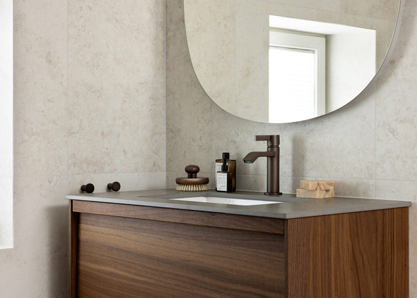 Kommod Haven H2 80 - Walnut Wood  - Bänkskiva