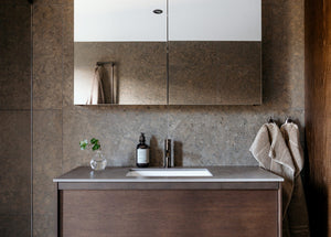 Kommod Haven H2 100 - Smoked Oak Wood  - Bänkskiva