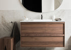 Kommod Haven H2 100 - Walnut Wood  - Bänkskiva