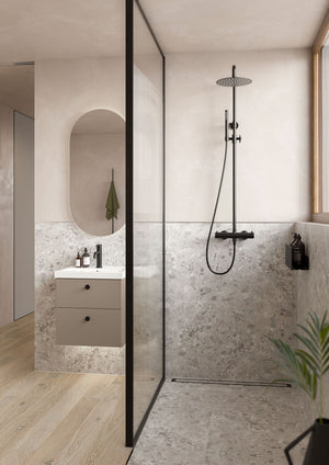 Takduschset Scandtap Steel Pleasure 2