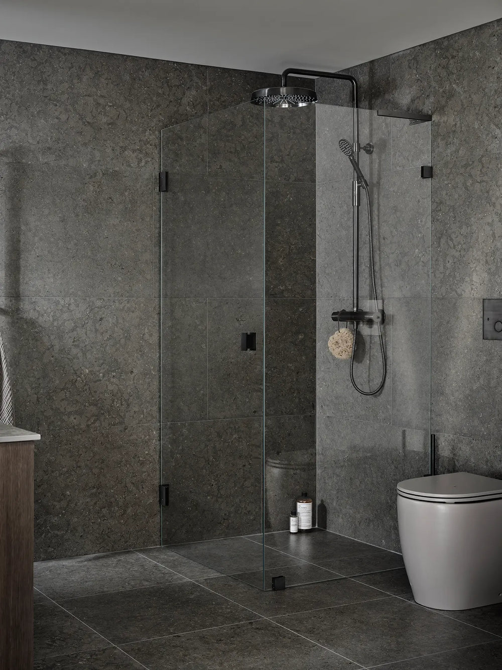 Duschhörna ROOH R4 Rak Dörr + Vägg