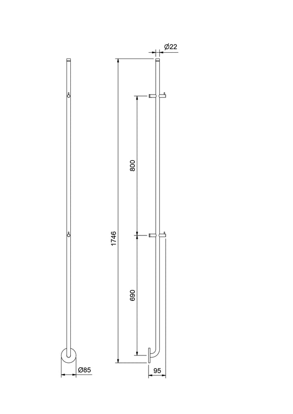 Handdukstork INR Line