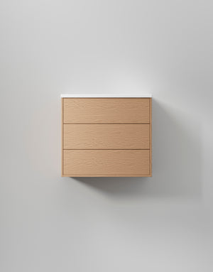 Kommod INR Terra Solid 80 Med Tvättställ