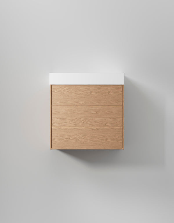Kommod INR Terra Solid 80 Med Tvättställ