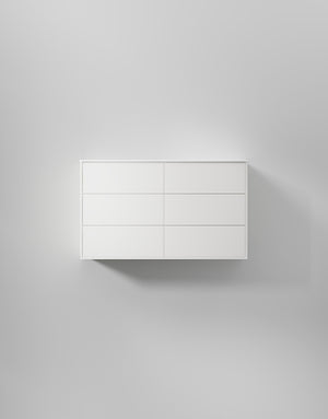 Kommod INR Terra Solid 120 Med Dubbla Tvättställ