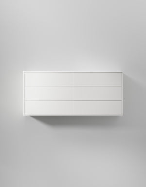 Kommod INR Terra Solid 160 Med Dubbla Tvättställ
