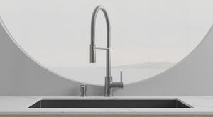 Köksblandare Scandtap Steel Pro Med Utdragbar Pip