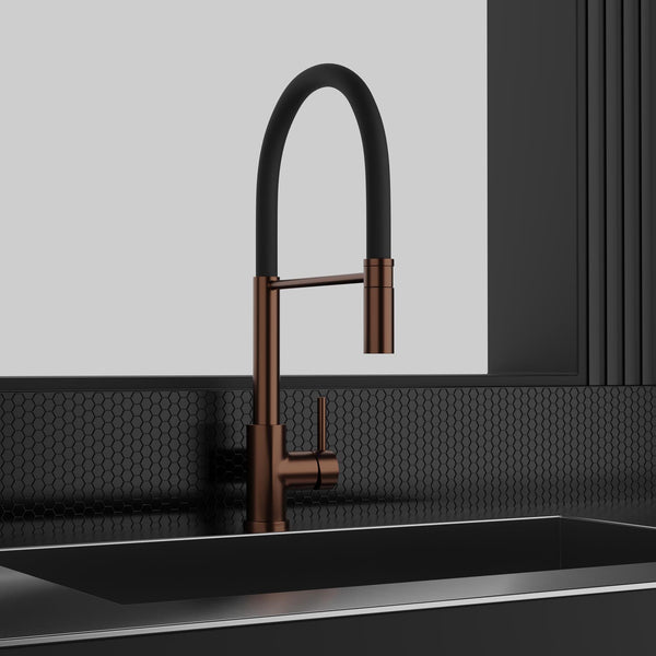 Köksblandare Scandtap Steel Pro Med Utdragbar Pip